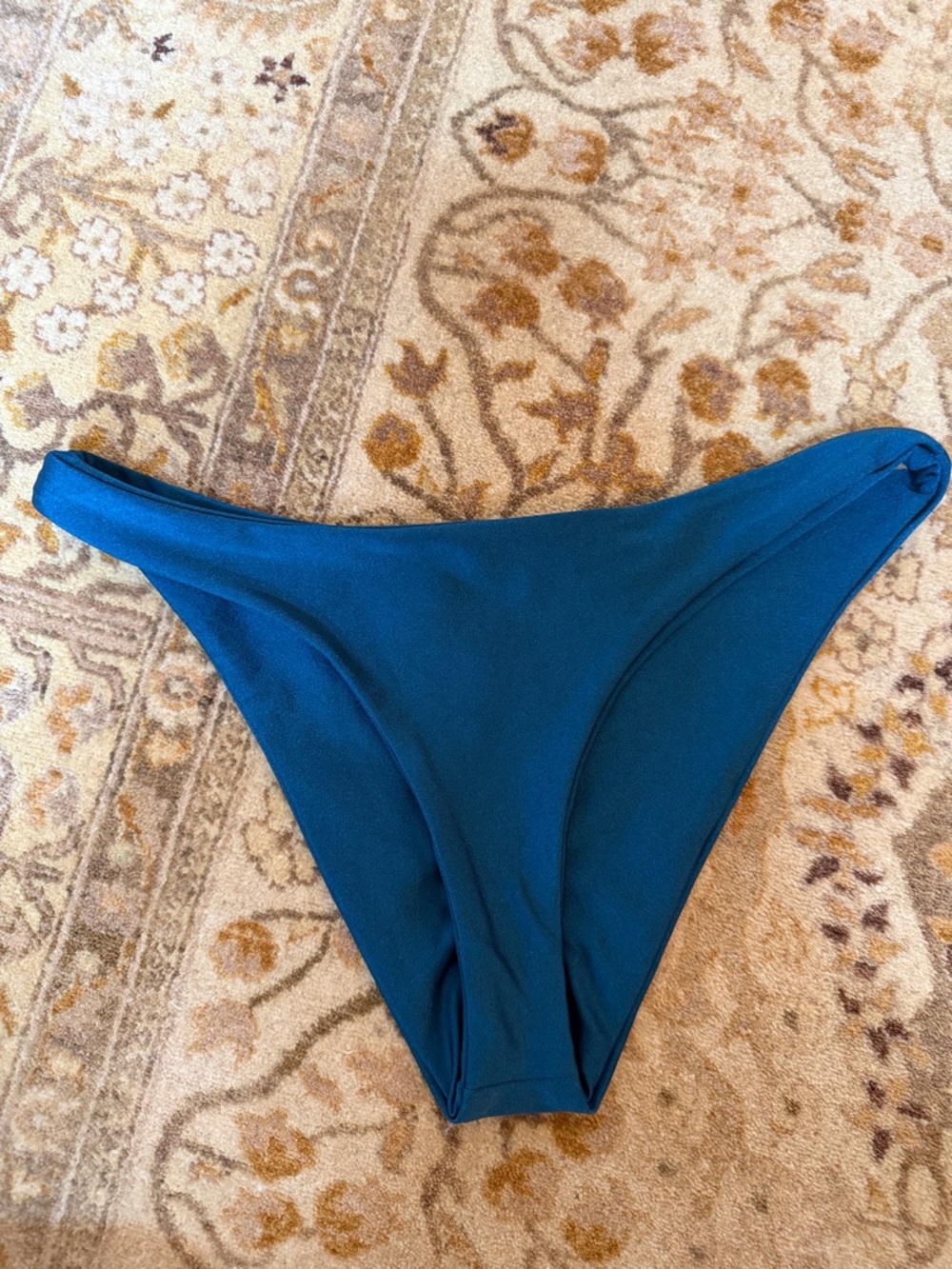 Jade Swim Deep Teal High-Leg Bikini Bottom